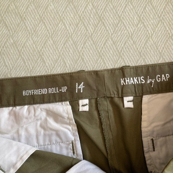 Gap Boyfriend roll-up shorts 14 NWT - Picture 7 of 13